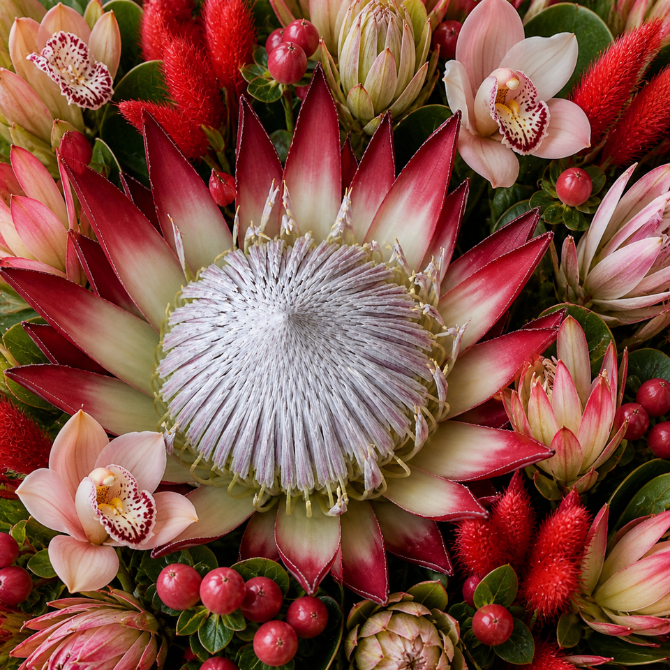 Exotic flowers