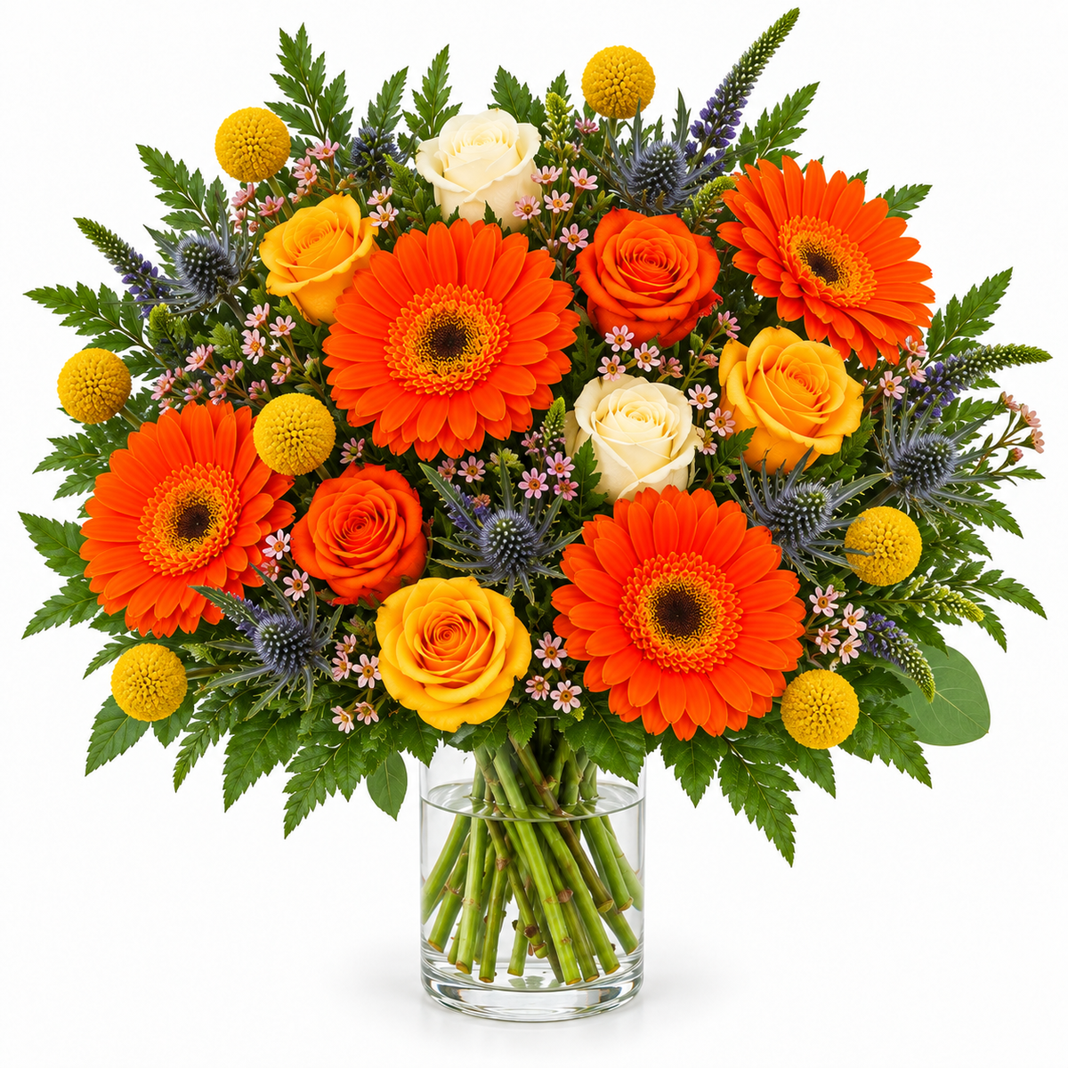 Konfetti zum Frühstück – Blumenstrauß in Größe L