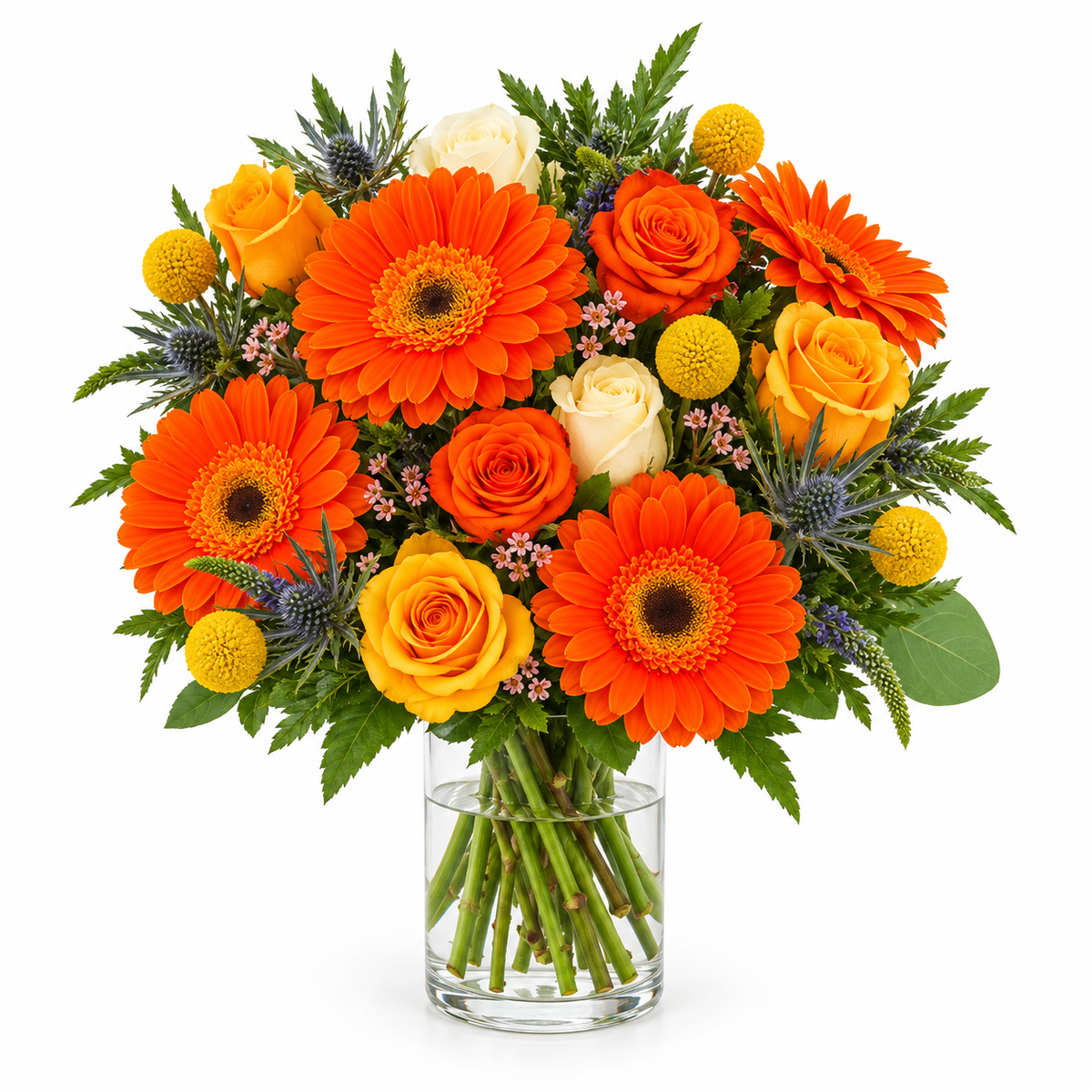 Konfetti zum Frühstück – Blumenstrauß in Größe M