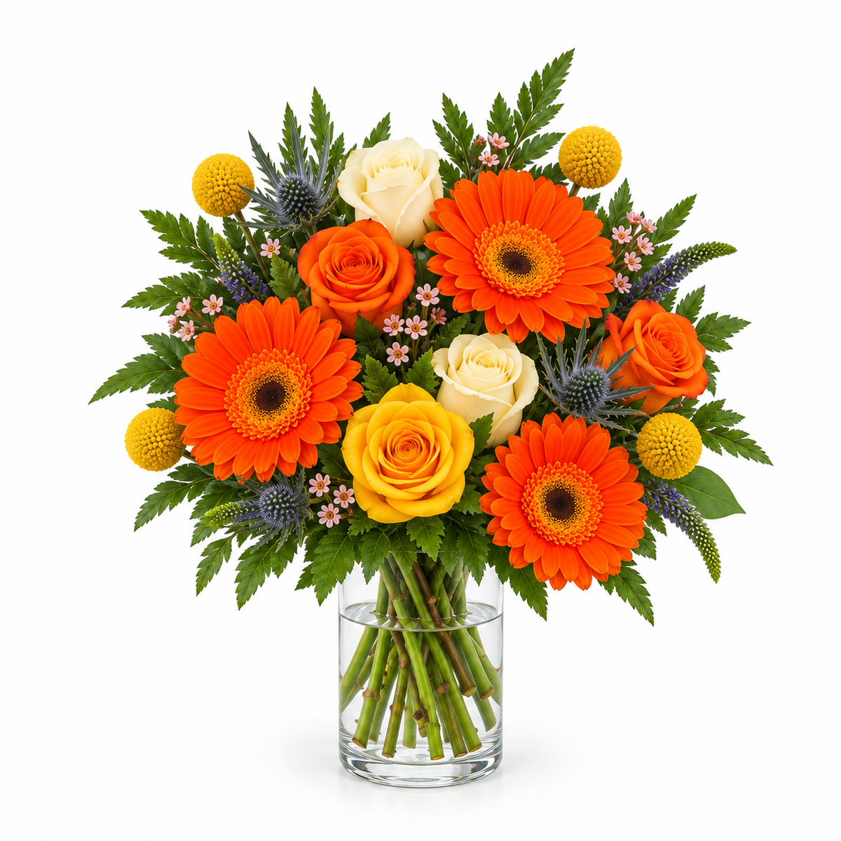 Konfetti zum Frühstück – Blumenstrauß in Größe S