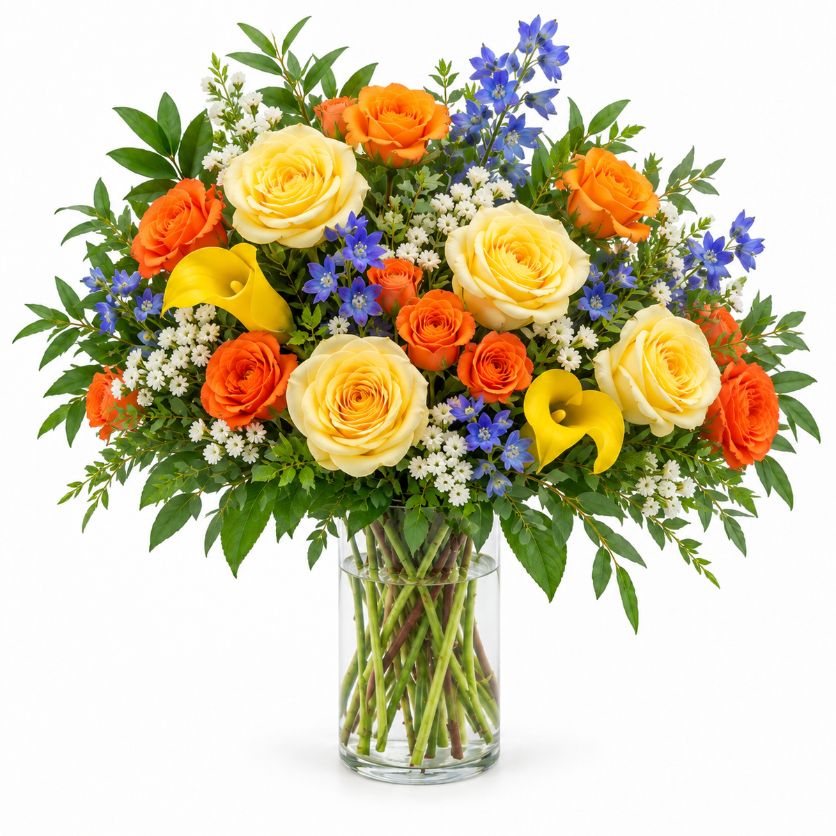 Zitrus Spritz – Blumenstrauß in Größe L
