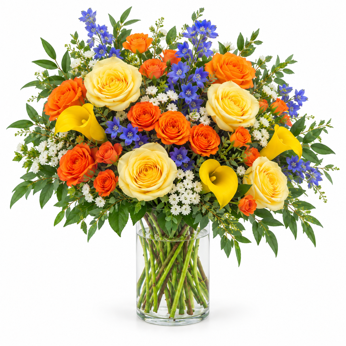 Zitrus Spritz – Blumenstrauß in Größe XL
